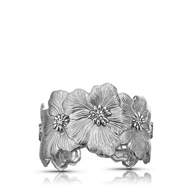 BACCARAT Buccellati Blossoms Sterling 실버 가든IA Bracelet Baccarat Buccellati Blossoms Sterling Silver Gardenia Bracelet 02570