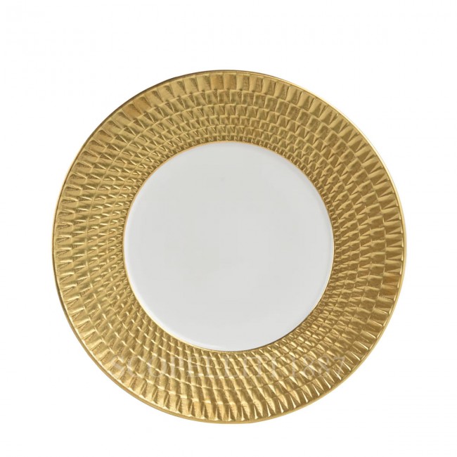 BERNARDAUD 샐러드 접시 Twist 골드 Bernardaud Salad Plate Twist Gold 01637