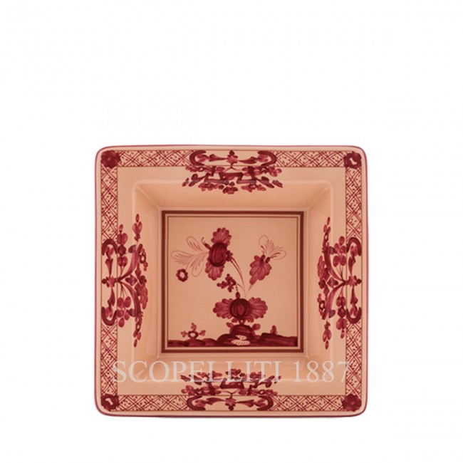 GINORI 1735 Small Vide Poche 오리엔트E Italiano Vermiglio Ginori 1735 Small Vide Poche Oriente Italiano Vermiglio 01380