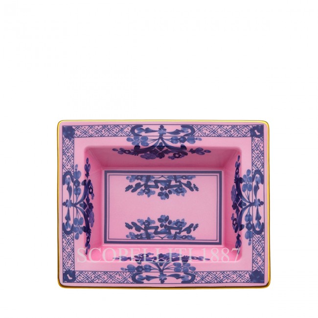 GINORI 1735 직사각형 Vide Poche 오리엔트E Italiano Azalea Ginori 1735 Rectangular Vide Poche Oriente Italiano Azalea 01378