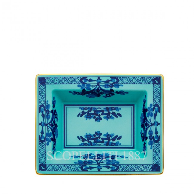GINORI 1735 직사각형 Vide Poche 오리엔트E Italiano Iris Ginori 1735 Rectangular Vide Poche Oriente Italiano Iris 01375