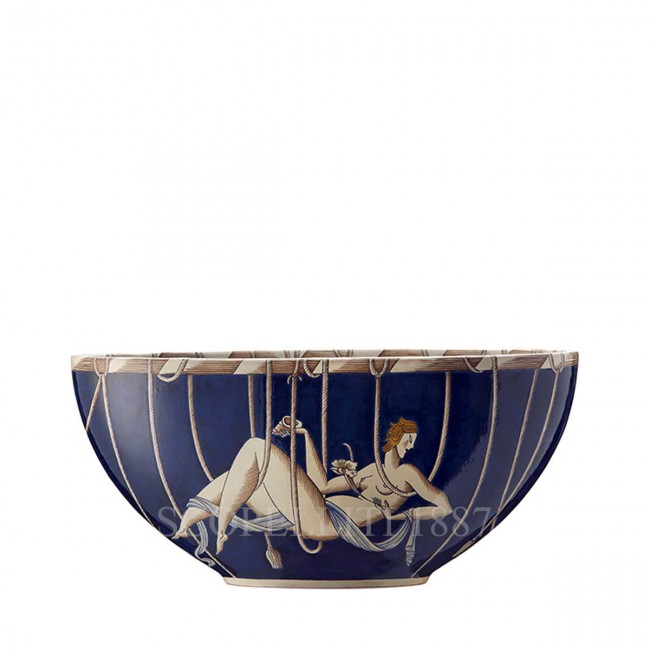 GINORI 1735 Ginori Gio Ponti 오발 볼 Donatella Ginori 1735 Ginori Gio Ponti Oval Bowl Donatella 01361