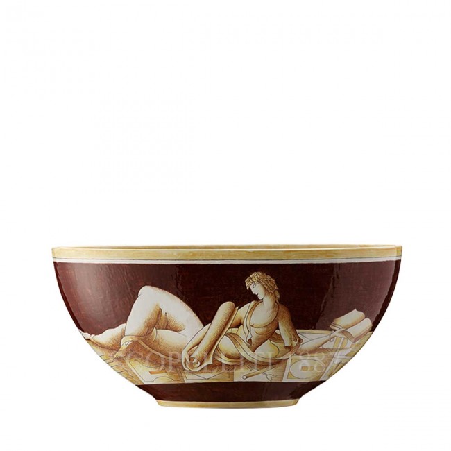 GINORI 1735 Ginori Gio Ponti 오발 볼 La 레트라 Ginori 1735 Ginori Gio Ponti Oval Bowl La Lettura 01358