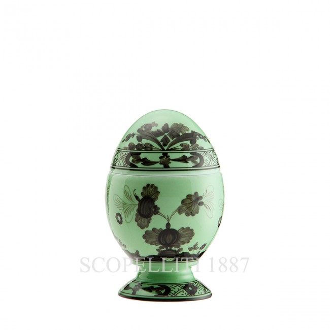 GINORI 1735 Small 커버ED 에그 오리엔트E Italiano Bario Ginori 1735 Small Covered Egg Oriente Italiano Bario 01355