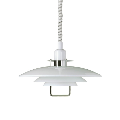 벨리드 프리머스 ll 팬던트 Ø43cm 화이트/크롬 Belid Primus ll Pendant Ø43cm, White/ Chrome