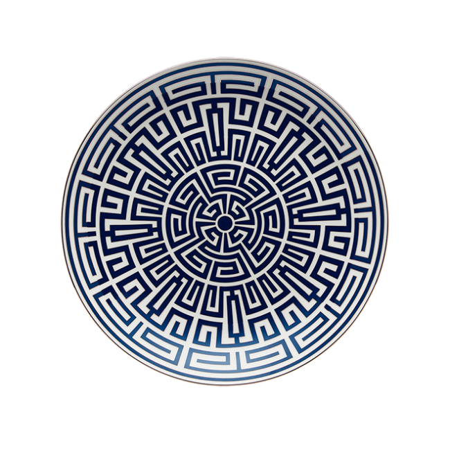 지노리 1735 CENTRE피스 접시 Labirinto Zaffiro Ginori Centrepiece plate 01196