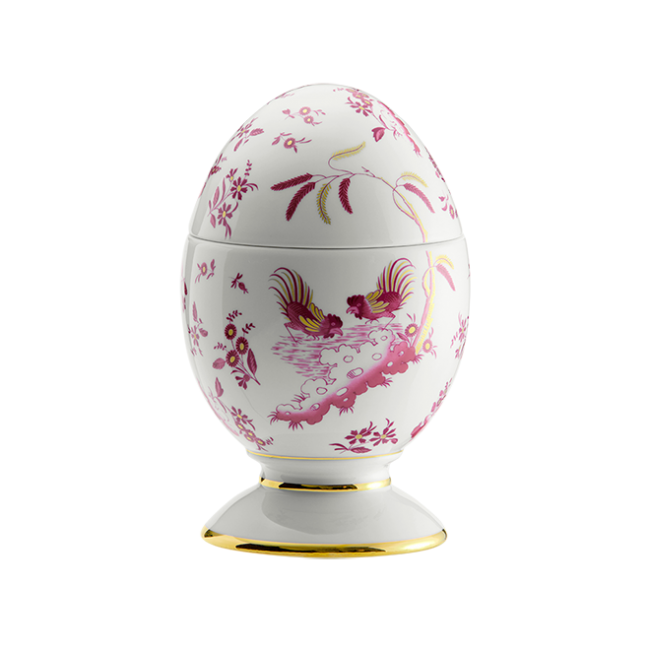 지노리 1735 라지 에그 Oro Di Doccia Magenta Ginori Large egg 01171