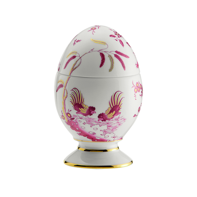지노리 1735 Small 에그 Oro Di Doccia Magenta Ginori egg 01169