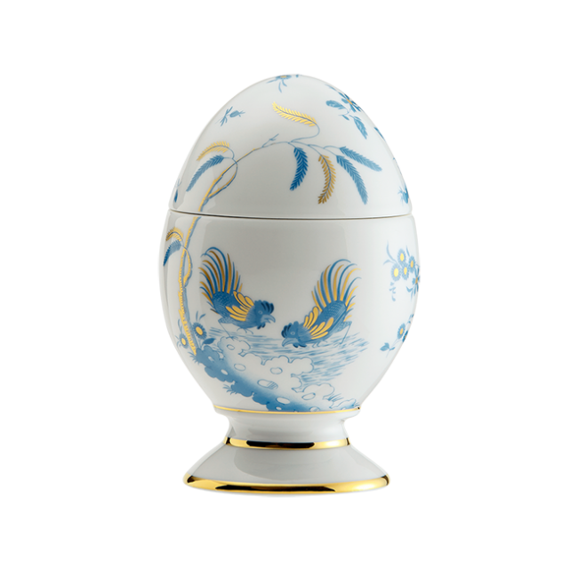 지노리 1735 Small 에그 Oro Di Doccia Turchese Ginori egg 01168