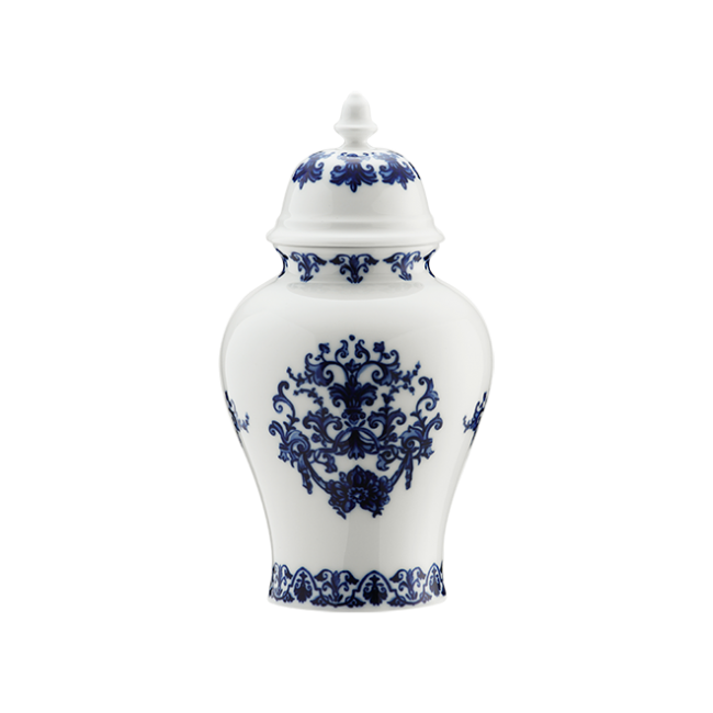 지노리 1735 Potiche 화병 꽃병 Babele Blu Ginori Vase 01146