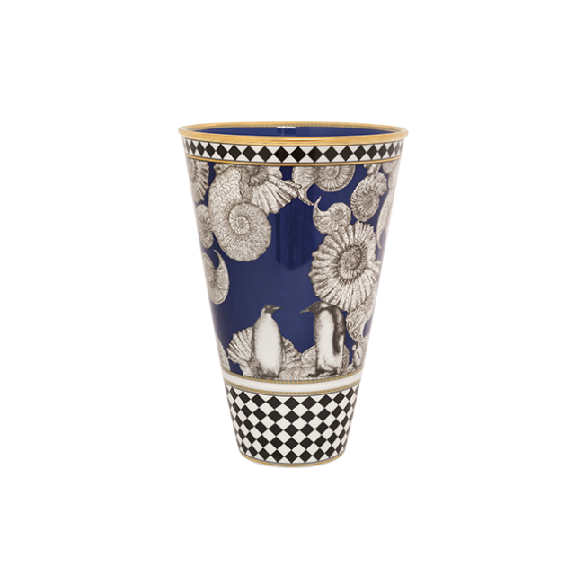 지노리 1735 Penguin 화병 꽃병 Ginori Vase 01135