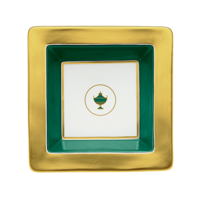지노리 1735 Small 사각 스퀘어D Vide poche Contessa Smeraldo Ginori squared 01082
