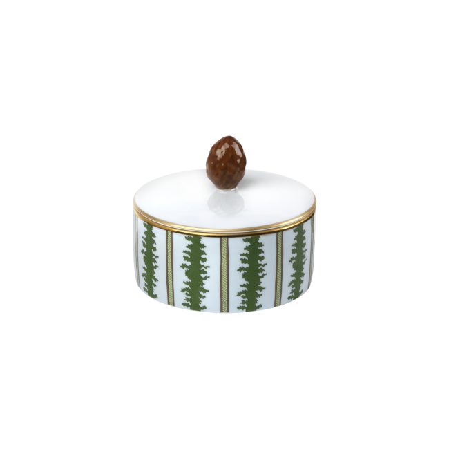 지노리 1735 라지 Trinket 포셀린 Box Rain Rock Creek Ginori Large Porcelain 01036