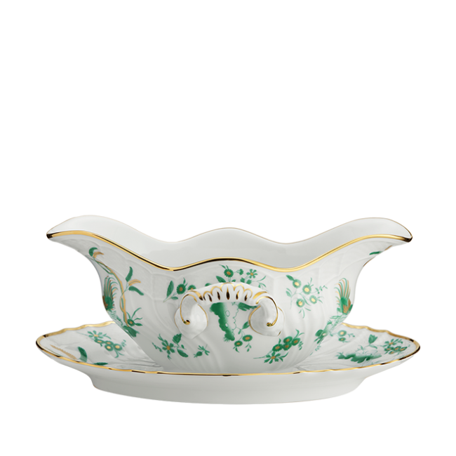 지노리 1735 Gravy boat Oro Di Doccia Giada Ginori 01023