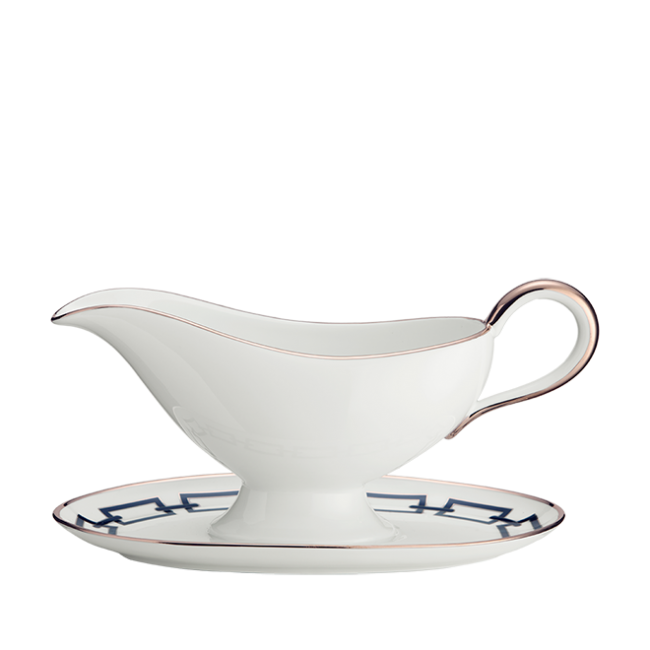 지노리 1735 Gravy boat Catene Zaffiro Ginori 01019