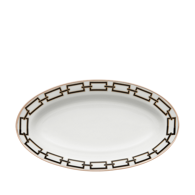 지노리 1735 Pickle 디쉬 Catene Nero Ginori dish 00913