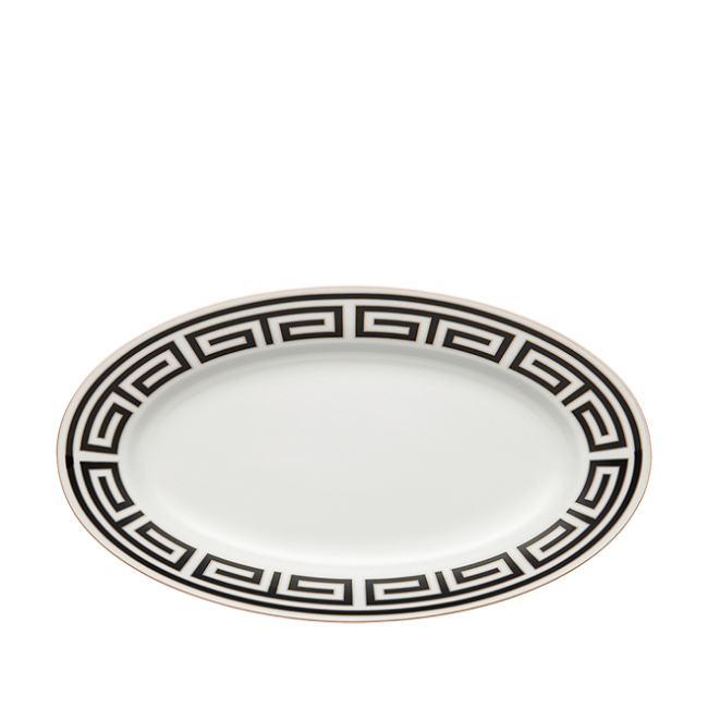 지노리 1735 Pickle 디쉬 Labirinto Nero Ginori dish 00909