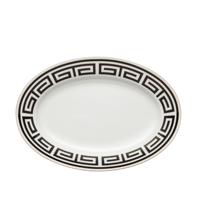 지노리 1735 플래터 Labirinto Nero Ginori Platter 00868