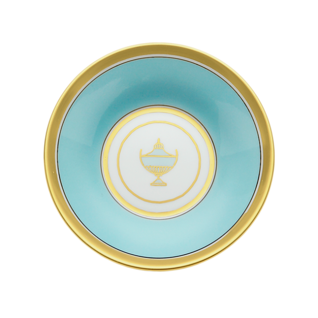 지노리 1735 Espresso 소서 Contessa Indaco Ginori saucer 00839