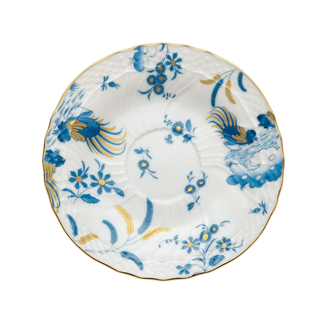 지노리 1735 Espresso 소서 Oro Di Doccia Turchese Ginori saucer 00821