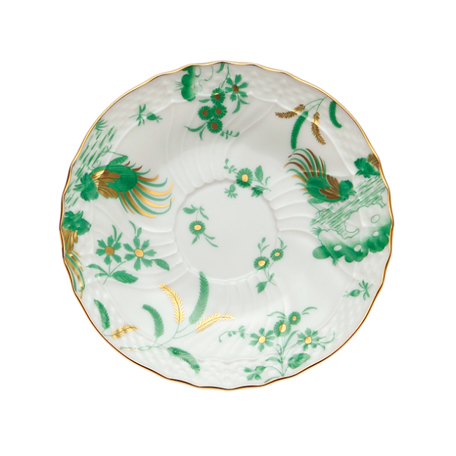 지노리 1735 Espresso 소서 Oro Di Doccia Giada Ginori saucer 00817