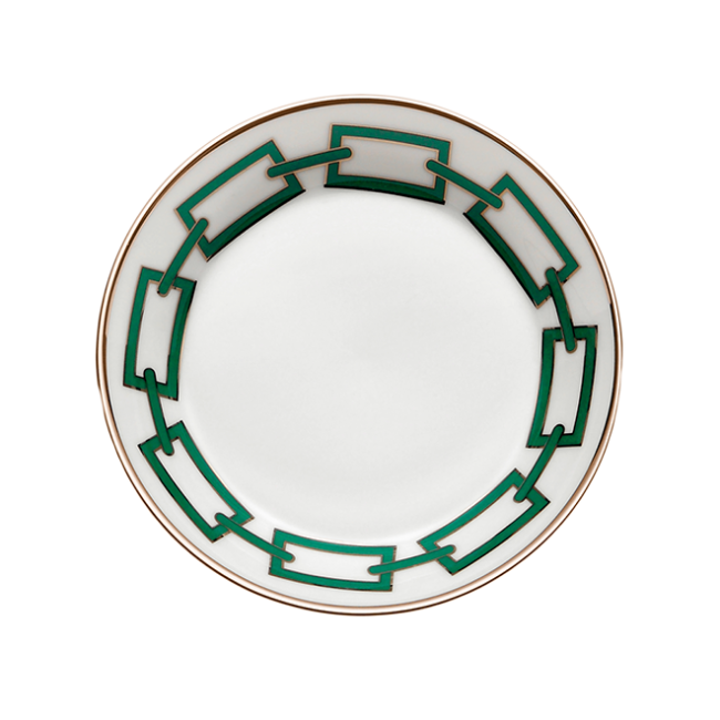 지노리 1735 Tea 소서 Catene Smeraldo Ginori saucer 00802
