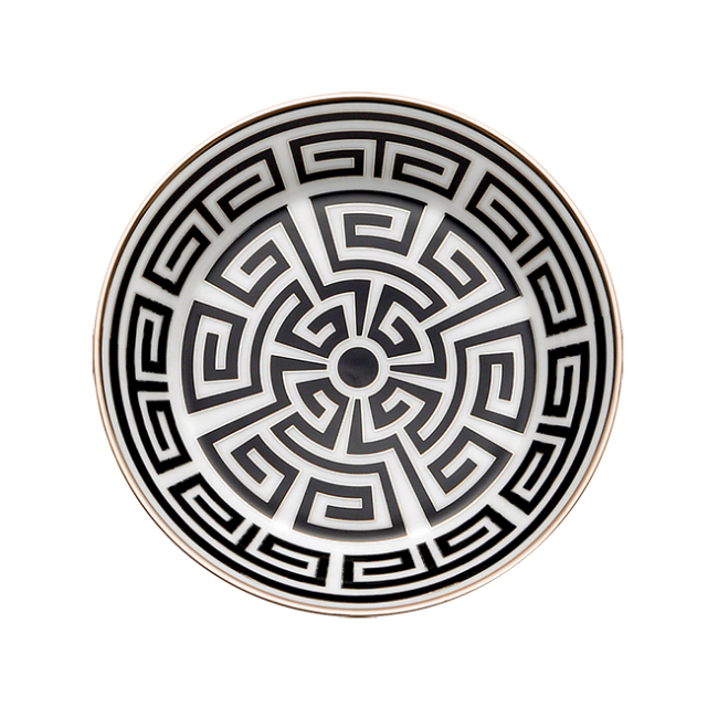 지노리 1735 Tea 소서 Labirinto Nero Ginori saucer 00799