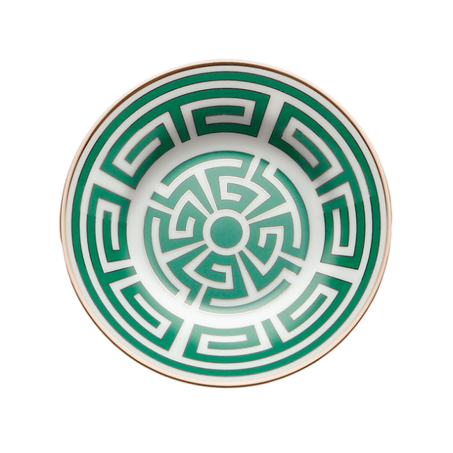 지노리 1735 Espresso 소서 Labirinto Smeraldo Ginori saucer 00791