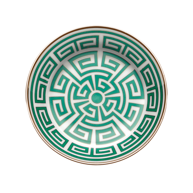 지노리 1735 Tea 소서 Labirinto Smeraldo Ginori saucer 00790
