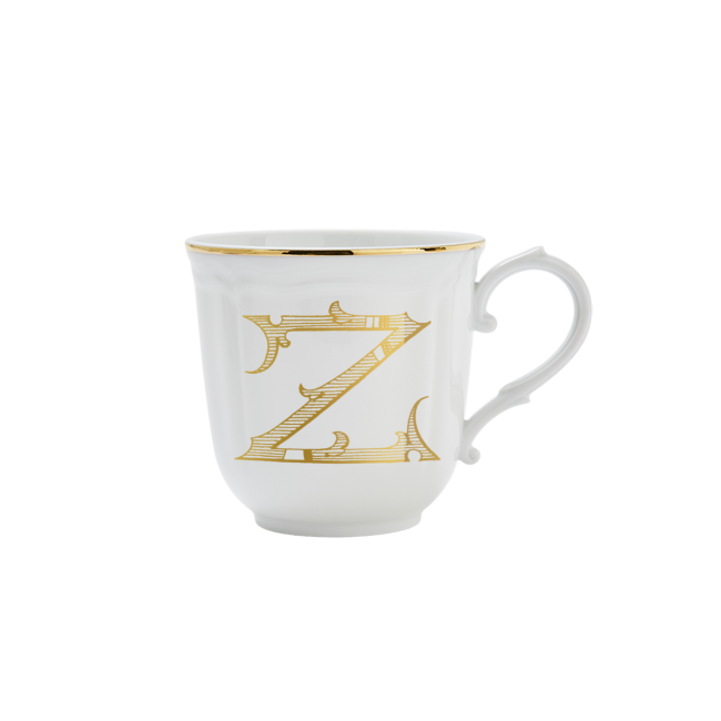 지노리 1735 머그 CORONA 모노GRAM ORO Ginori MUG MONOGRAM 00646