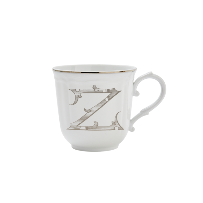 지노리 1735 머그 CORONA 모노GRAM PLATINO Ginori MUG MONOGRAM 00644