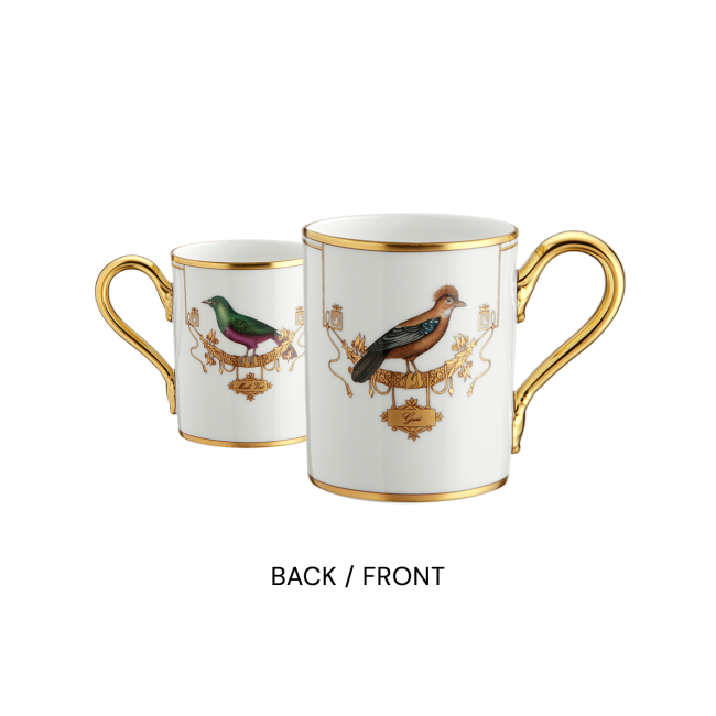 지노리 1735 머그 Voliere Geai Ginori Mug 00551