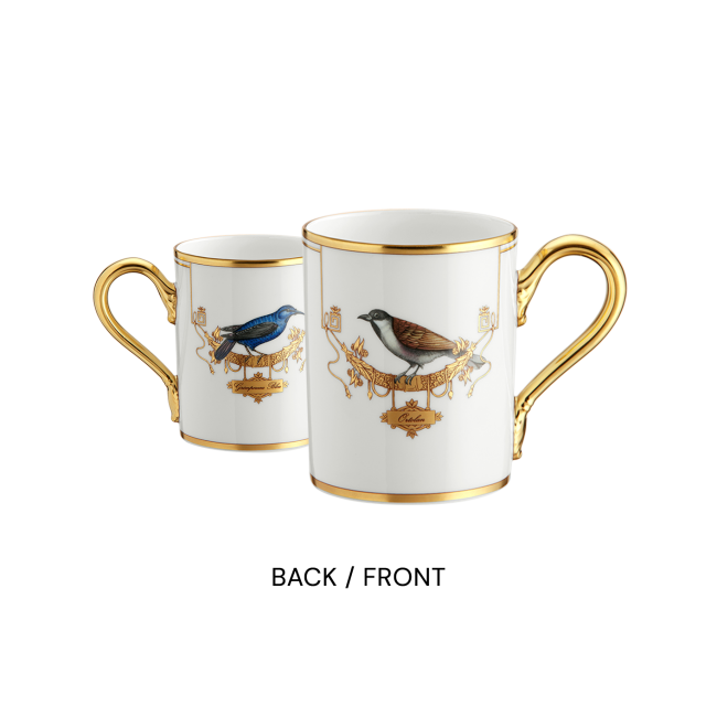 지노리 1735 머그 Voliere Ortolan Ginori Mug 00550