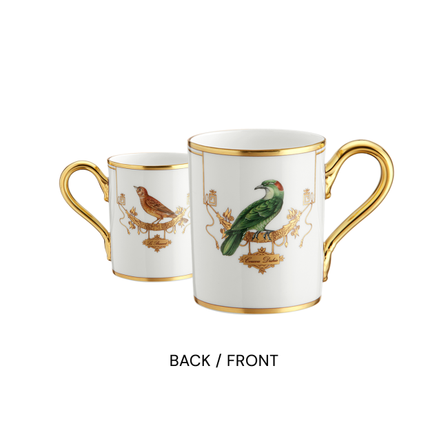 지노리 1735 머그 Voliere Coucou Didrie Ginori Mug 00547