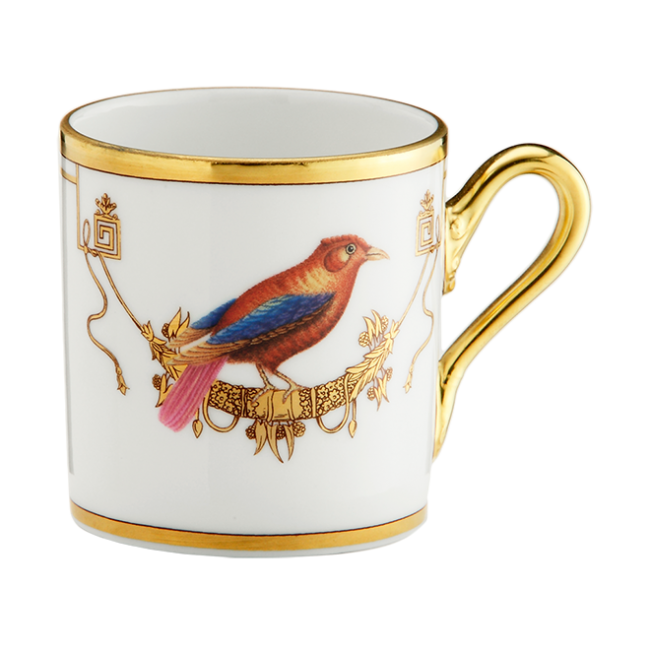 지노리 1735 에스프레소 컵 Voliere Tangara Du Canada Ginori Espresso cup 00507