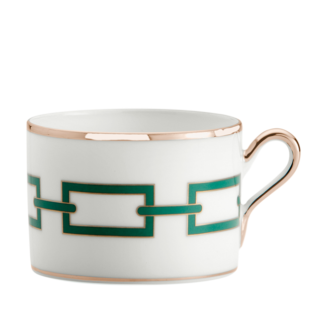 지노리 1735 Tea cup Catene Smeraldo Ginori 00446