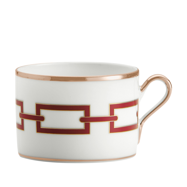지노리 1735 Tea cup Catene Scarlatto Ginori 00445