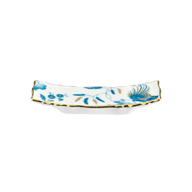 지노리 1735 Chopsticks rest Oro di Doccia Turchese Ginori 00408