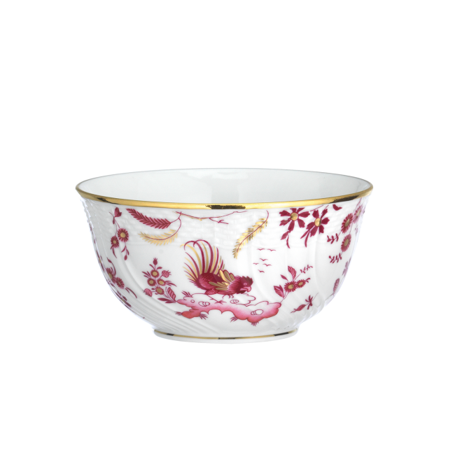 지노리 1735 라이스 볼 Oro di Doccia Magenta Ginori Rice bowl 00390