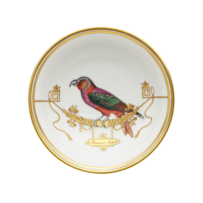 지노리 1735 과일 볼 Voliere Perroquet Nestor Ginori Fruit bowl 00334