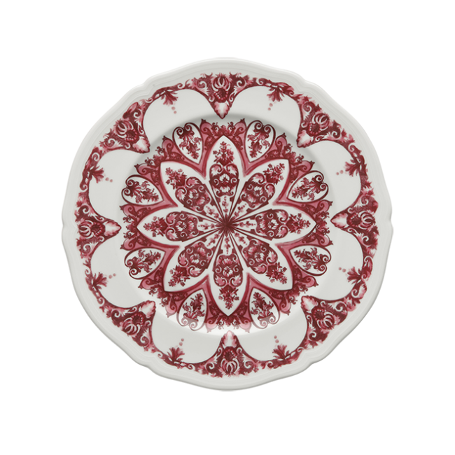 지노리 1735 Charger 접시 Babele Rosso Ginori plate 00277