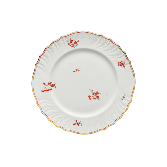 지노리 1735 Charger 접시 Galli Rossi Ginori plate 00274