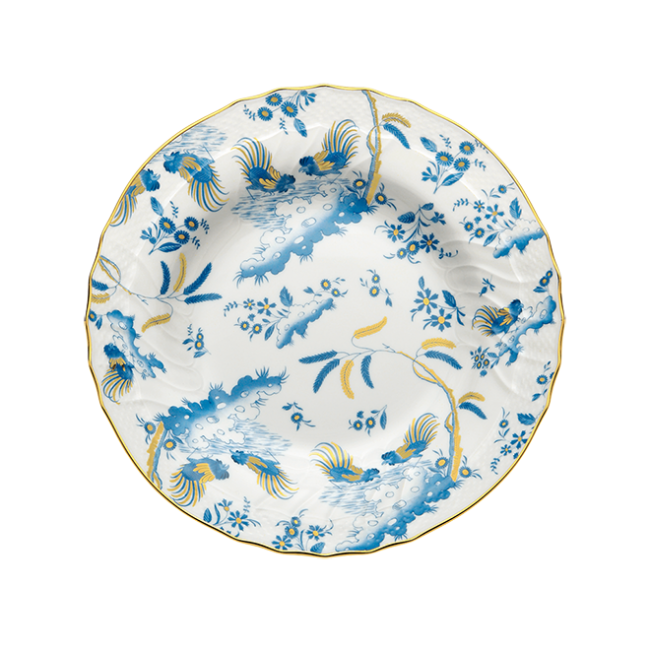 지노리 1735 파스타접시 Oro Di Doccia Turchese Ginori Soup plate 00241