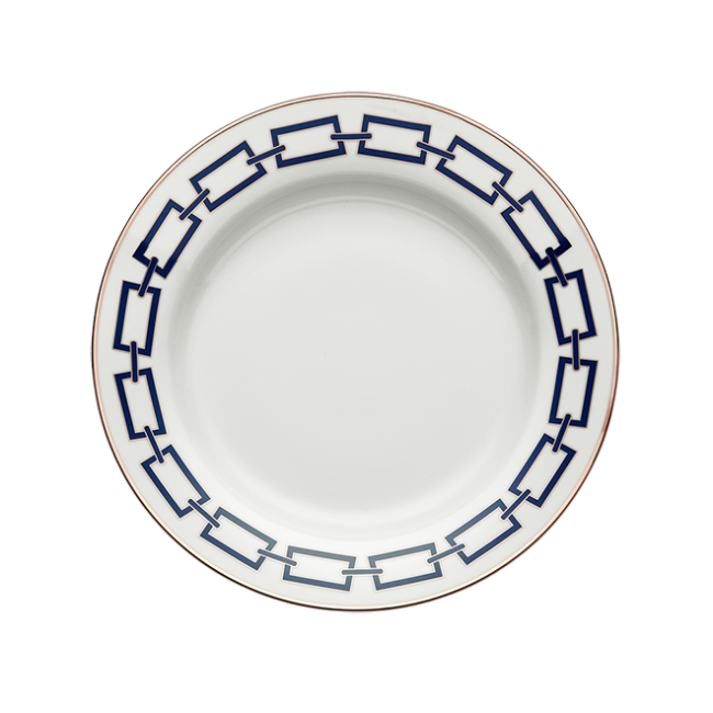 지노리 1735 Charger 접시 Catene Zaffiro Ginori plate 00239