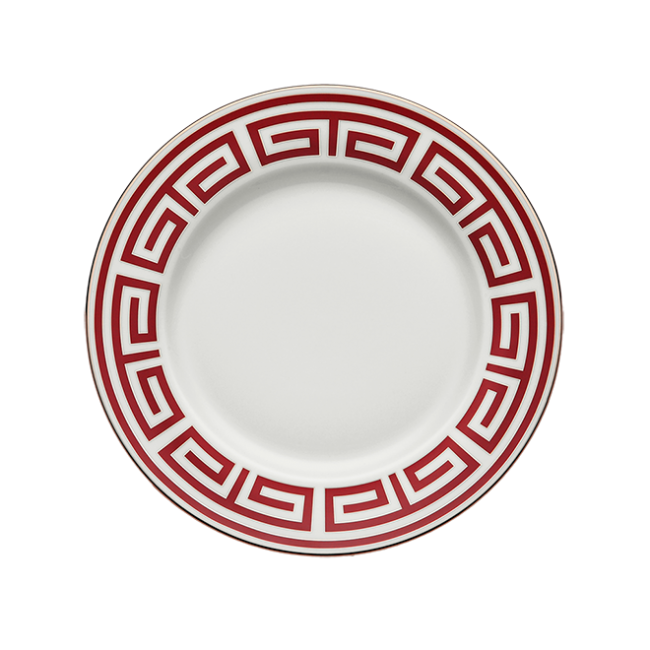 지노리 1735 Charger 접시 Labirinto Scarlatto Ginori plate 00234