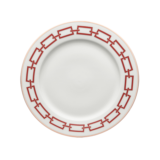지노리 1735 Charger 접시 Catene Scarlatto Ginori plate 00230