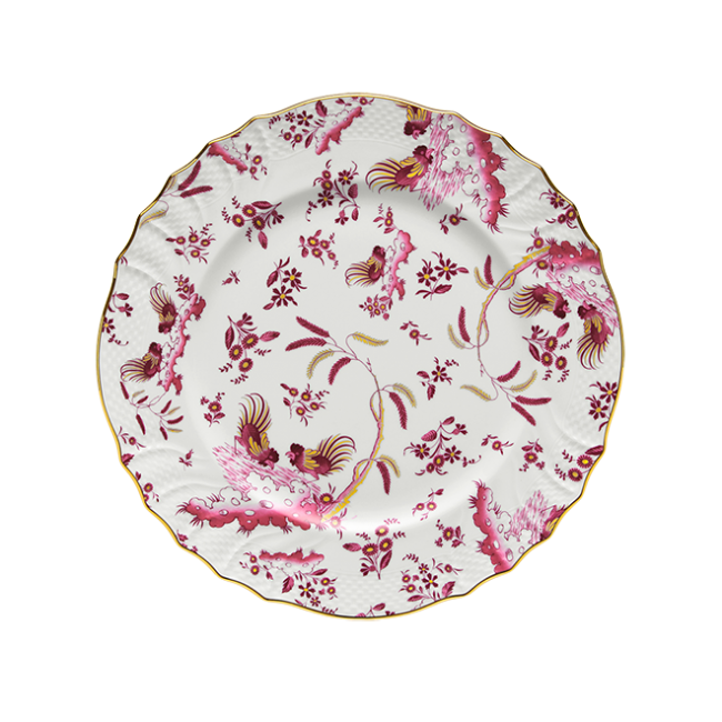 지노리 1735 Charger 접시 Oro Di Doccia Magenta Ginori plate 00229