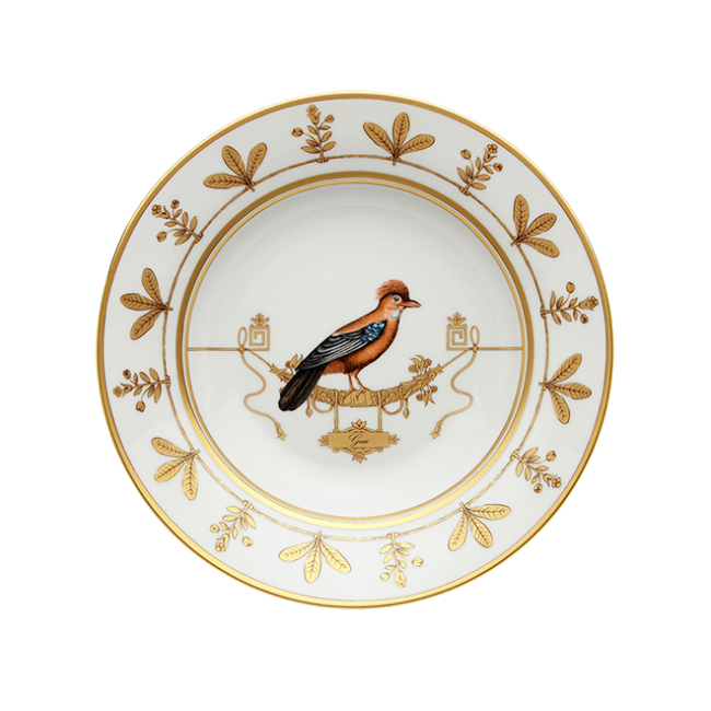 지노리 1735 파스타접시 Voliere Geai Ginori Soup plate 00217