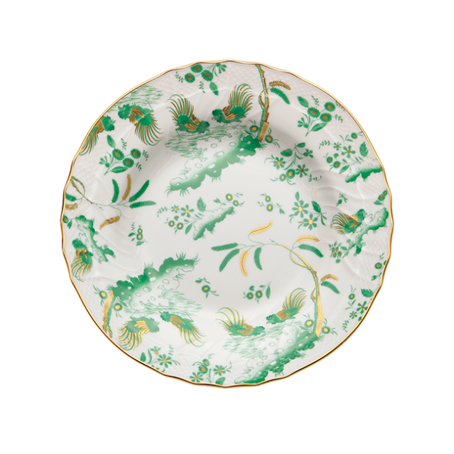 지노리 1735 파스타접시 Oro Di Doccia Giada Ginori Soup plate 00215