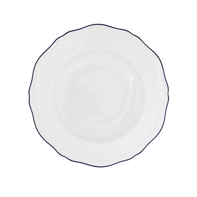 지노리 1735 파스타접시 Corona blu 코발트 Ginori Soup plate cobalto 00189